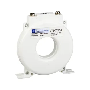 Schneider Electric LT6CT4001, TeSys T, 400/1 Amper, Akım Transformatörü, Sınıf 5P
