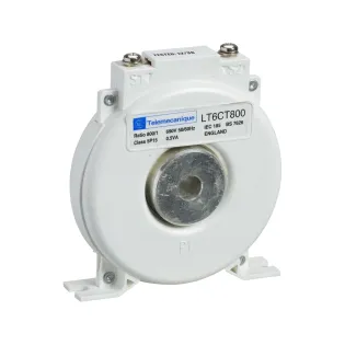 Schneider Electric LT6CT8001, TeSys T, 800/1 Amper, Akım Transformatörü, Sınıf 5P