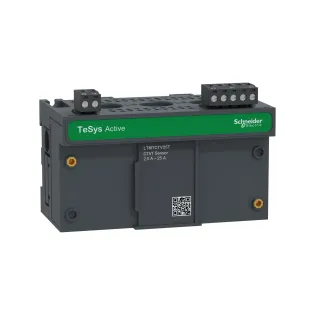Schneider Electric LTMTCTV25T, TeSys Tera, 2.5–25 Amper, Akıllı Motor Yönetim Sistemi Yatay Akım ve Gerilim Sensör Modülü, 690 Volt
