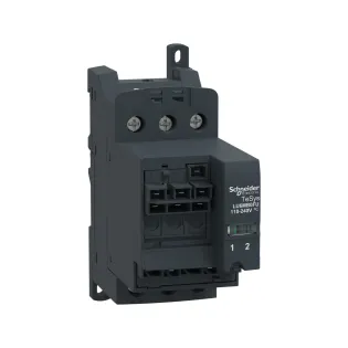 Schneider Electric LU6MB0FU, TeSys U, 32 Amper, Entegre Motor Yolvericiler için Enversör Modülü, Bağımsız Raya Montaj, 110-240 Volt AC/DC