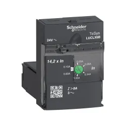 Schneider Electric LUCLX6B, TeSys U, 0.15-0.6 Amper, Entegre Motor Yolverici Manyetik Kontrol Ünitesi, Sınıf 10, Trifaze, 24 Volt AC