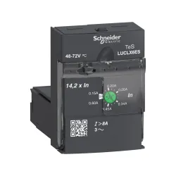 Schneider Electric LUCLX6ES, TeSys U, 0.15-0.6 Amper, Entegre Motor Yolverici Manyetik Kontrol Ünitesi, Sınıf 10, Trifaze, 48-72 Volt AC/DC