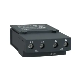 Schneider Electric LUFN11, TeSys U, Entegre Motor Yolvericiler için Yardımcı Kontak Modülü, 1NA+1NK