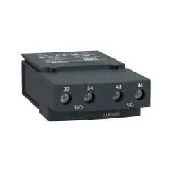 Schneider Electric LUFN20, TeSys U, Entegre Motor Yolvericiler için Yardımcı Kontak Modülü, 2NA