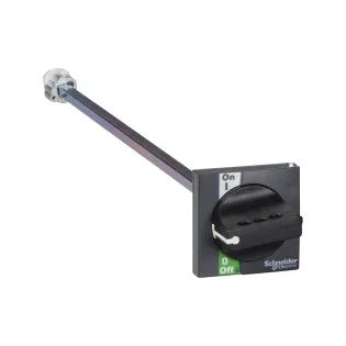 Schneider Electric LV428941, ComPact INS, INS40-INS160 Yük Ayırıcılar için Önden Uzatmalı Siyah Döner Kurma Kolu