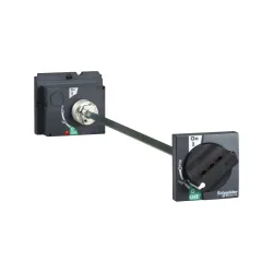 Schneider Electric LV429338, ComPact NSX, NSX100-250 ve CVS100-250 Kompakt Şalterler için Uzatmalı Döner Kurma Kolu
