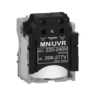 Schneider Electric LV429407, TeSys Giga, ComPact NSX, EasyPact CVS, için MN Düşük Gerilim Bobini, 200-240 Volt