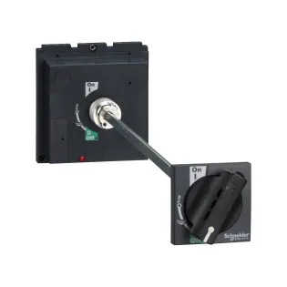 Schneider Electric LV432598, ComPact NSX, NSX400-630 ve CVS400-630 Kompakt Şalterler için Uzatmalı Döner Kurma Kolu