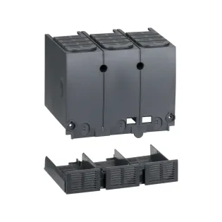 Schneider Electric LV438325, ComPact NSX DC, NSX100-250 3 Kutuplu Seri Bağlantılı Kompakt Şalterler için Terminal Koruyucu