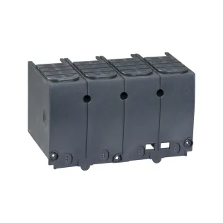 Schneider Electric LV438327, ComPact NSX DC, NSX100-250 4 Kutuplu Paralel Bağlantılı Kompakt Şalterler için Terminal Koruyucu