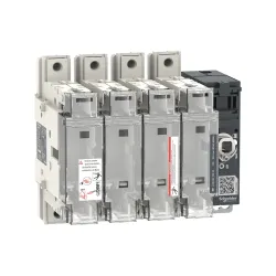 Schneider Electric LV481424, FuPact GS, 160 Amper, 4 Kutuplu, NH 00 Sigortalar için Yük Ayırıcı