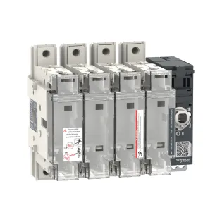 Schneider Electric LV481424, FuPact GS, 160 Amper, 4 Kutuplu, NH 00 Sigortalar için Yük Ayırıcı