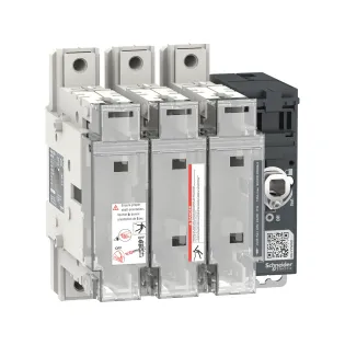 Schneider Electric LV481523, FuPact GS, 125 Amper, 3 Kutuplu, 22X58mm Sigortalar için Yük Ayırıcı