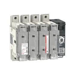 Schneider Electric LV481524, FuPact GS, 125 Amper, 4 Kutuplu, 22X58mm Sigortalar için Yük Ayırıcı