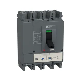Schneider Electric LV563308, EasyPact CVS, 350-500 Amper, 4 Kutuplu, 36 kA, Kompakt Şalter, CVS630F, TM500D