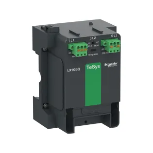 Schneider Electric LX1G3QBEEA, TeSys Giga, LC1G115-G225 Kontaktörler için Yedek Elektronik Bobin, 3 Kutup için, 24-48 Volt AC/DC