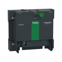 Schneider Electric LX1G3TKUEN, TeSys Giga, LC1G630-G800 Kontaktörler için Yedek Elektronik Bobin, 3 Kutup için, 100-250 Volt AC/DC