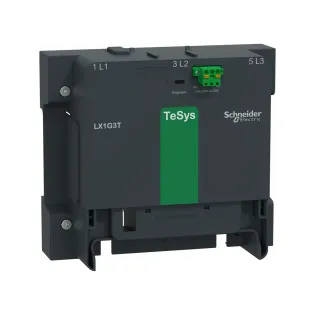 Schneider Electric LX1G3TKUEN, TeSys Giga, LC1G630-G800 Kontaktörler için Yedek Elektronik Bobin, 3 Kutup için, 100-250 Volt AC/DC