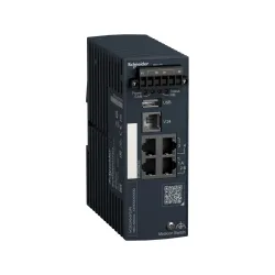 Schneider Electric MCSESR043F23F0, Modicon Networking, Yedeklemeli (Redundancy) Endüstriyel Ethernet Switch, 4 Port TX