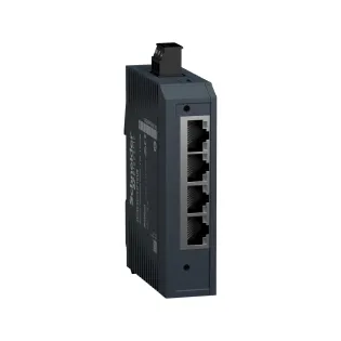 Schneider Electric MCSESU053F1CU0, Modicon Networking, Yönetilemez(Unmanaged) Endüstriyel Ethernet Switch, 4 Port TX, 1 Port FX-MM