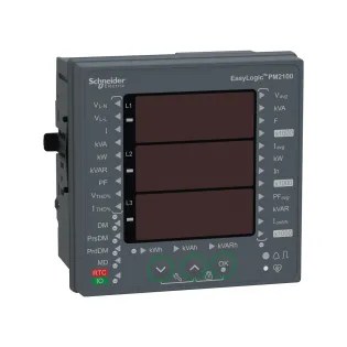 Schneider Electric METSEPM2120, EasyLogic PM2000, Enerji Analizörü, 15. Harmonik, LED Ekranlı, Modbus Haberleşmeli, Class 1