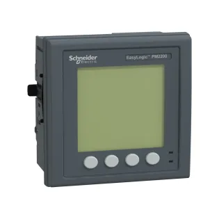 Schneider Electric METSEPM2210, EasyLogic PM2000, Enerji Analizörü, Total Harmonik, LCD Ekranlı, POP Haberleşmeli, Class 1