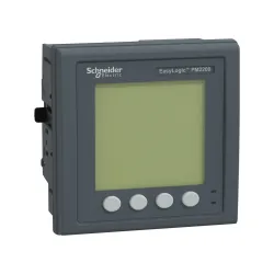 Schneider Electric METSEPM2210R, EasyLogic PM2000, Enerji Analizörü, Total Harmonik, LCD Ekranlı, POP Haberleşmeli, Class 1, RJ45 Akım Trafosu Bağlantılı