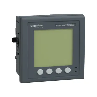 Schneider Electric METSEPM2220, EasyLogic PM2000, Enerji Analizörü, 15. Harmonik, LCD Ekranlı, Modbus, Class 1