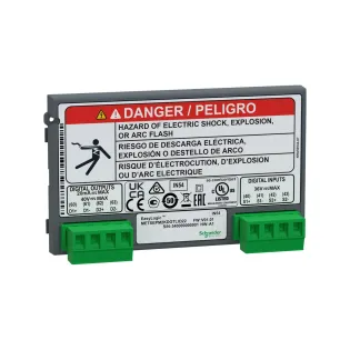 Schneider Electric METSEPM2KDGTLIO22, EasyLogic PM2000, Enerji Analizörleri için Dijital Giriş-Çıkış Modülü, Dijital 2 Giriş+2 Çıkış