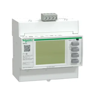 Schneider Electric METSEPM3250, PowerLogic PM3000, Enerji Analizörü, Modbus Haberleşmeli, DIN Ray Tipi