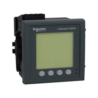 Schneider Electric METSEPM5310, PowerLogic PM5000, Enerji Analizörü, 31. Harmonik, LCD Ekranlı, Modbus, Dijital 2 Giriş+2 Çıkış, Class 0.5