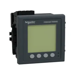 Schneider Electric METSEPM5310R, PowerLogic PM5000, Enerji Analizörü, 31. Harmonik, LCD Ekranlı, Modbus, Dijital 2 Giriş+2 Çıkış, Class 0.5