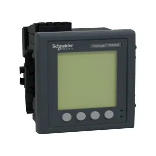 Schneider Electric METSEPM5310R, PowerLogic PM5000, Enerji Analizörü, 31. Harmonik, LCD Ekranlı, Modbus, Dijital 2 Giriş+2 Çıkış, Class 0.5
