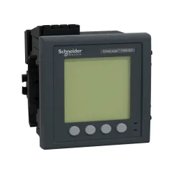 Schneider Electric METSEPM5320R, PowerLogic PM5000, Enerji Analizörü, 31. Harmonik, LCD Ekranlı, Modbus, Dijital 2 Giriş+2 Çıkış, Class 0.5