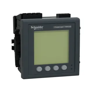 Schneider Electric METSEPM5340, PowerLogic PM5000, Enerji Analizörü, 31. Harmonik, LCD Ekranlı, Modbus, Dijital 2 Giriş+2 Çıkış, 2 Röle Çıkış, Class 0.5
