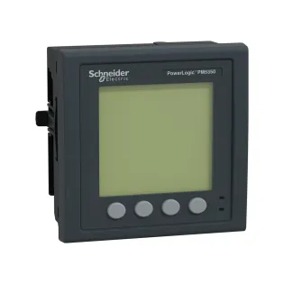Schneider Electric METSEPM5350, PowerLogic PM5000, Enerji Analizörü, 15. Harmonik, LCD Ekranlı, Modbus, Dijital 4 Giriş+2 Çıkış, Class 0.5