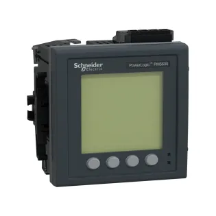 Schneider Electric METSEPM5650, PowerLogic PM5000, Enerji Analizörü, 63. Harmonik, LCD Ekranlı, Modbus, Dijital 4 Giriş+2 Çıkış, Class 0.2, Dalgaformu Yakalama, Sag/Swell Tespiti