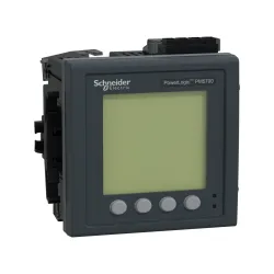 Schneider Electric METSEPM5760, PowerLogic PM5000, Enerji Analizörü, 63. Harmonik, LCD Ekranlı, Modbus, Dijital 4 Giriş+2 Çıkış, Class 0.2, Kaçak Akım İzleme, Dalgaformu Yakalama, Sag/Swell Tespiti