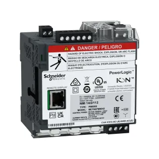 Schneider Electric METSEPM8243, PowerLogic PM8000, Enerji Kalite Analizörü, Ekransız, DIN Ray Tipi