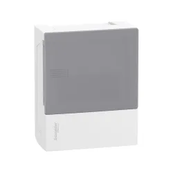 Schneider Electric MIP10106T, Resi9 MP, 6 Modül, Şeffaf Kapaklı, Halojen Free, Sıvaüstü Sigorta Kutusu, 160x198x95mm