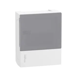 Schneider Electric MIP10106T, Resi9 MP, 6 Modül, Şeffaf Kapaklı, Halojen Free, Sıvaüstü Sigorta Kutusu, 160x198x95mm
