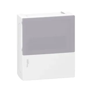 Schneider Electric MIP10108T, Resi9 MP, 8 Modül, Şeffaf Kapaklı, Halojen Free, Sıvaüstü Sigorta Kutusu, 196x228x102mm