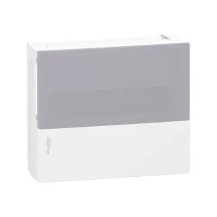 Schneider Electric MIP10112T, Resi9 MP, 12 Modül, Şeffaf Kapaklı, Halojen Free, Sıvaüstü Sigorta Kutusu, 268x228x102mm