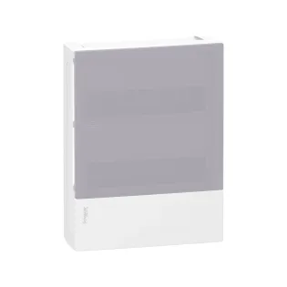 Schneider Electric MIP10212T, Resi9 MP, 24 Modül, 2 Sıralı, Şeffaf Kapaklı, Halojen Free, Sıvaüstü Sigorta Kutusu, 268x353x102mm