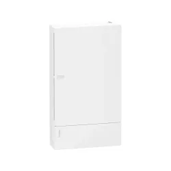 Schneider Electric MIP10312, Resi9 MP, 36 Modül, 3 Sıralı, Beyaz Opak Kapaklı, Halojen Free, Sıvaüstü Sigorta Kutusu, 268x478x102mm