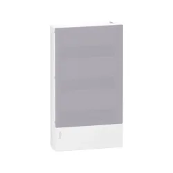 Schneider Electric MIP10312T, Resi9 MP, 36 Modül, 3 Sıralı, Şeffaf Kapaklı, Halojen Free, Sıvaüstü Sigorta Kutusu, 268x478x102mm