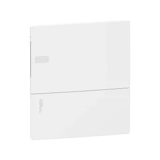 Schneider Electric MIP20108, Resi9 MP, 8 Modül, Beyaz Opak Kapaklı, Halojen Free, Sıvaaltı Sigorta Kutusu, 222x252x97mm