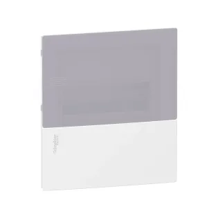 Schneider Electric MIP20108T, Resi9 MP, 8 Modül, Şeffaf Kapaklı, Halojen Free, Sıvaaltı Sigorta Kutusu, 222x252x97mm