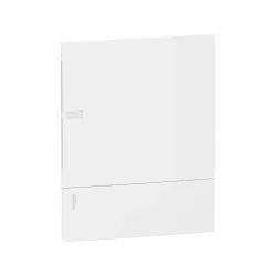 Schneider Electric MIP20212, Resi9 MP, 24 Modül, 2 Sıralı, Beyaz Opak Kapaklı, Halojen Free, Sıvaaltı Sigorta Kutusu, 294x377x98mm