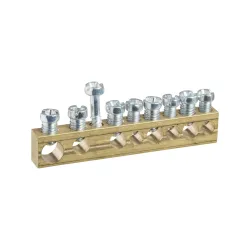 Schneider Electric MIP99038, Resi9 MP, Sigorta Kutuları için Toprak Terminal Bloğu, 8 Delikli